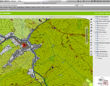 webGIS Cerreto Guidi