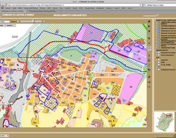 webGIS Lastra a Signa