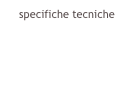 specifiche tecniche